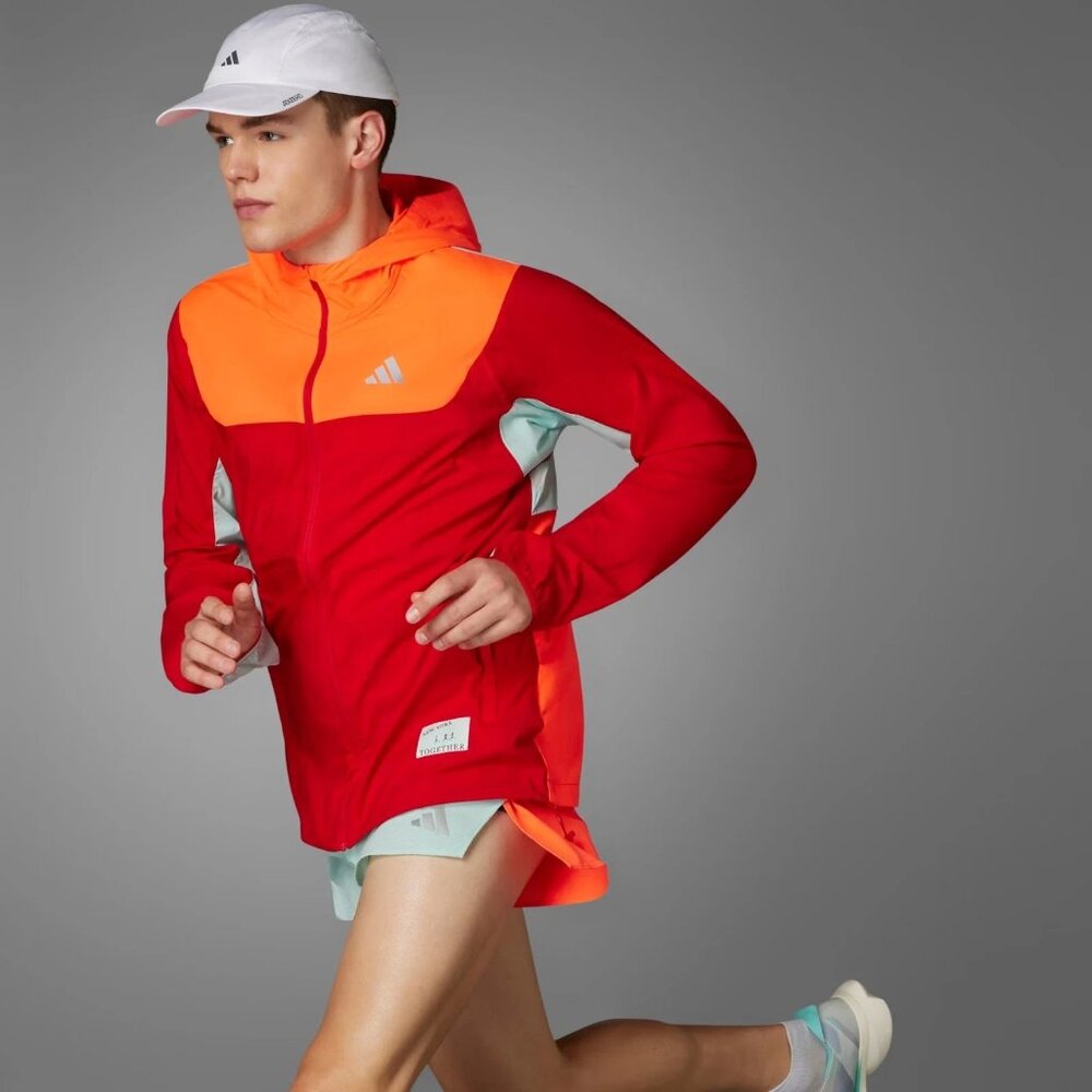 Adidas Adizero 2024 NYC Marathon New York Running Track Jacket Men's IW9232